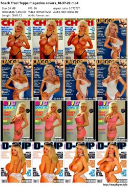 A 5 pack of 14 second FramePack generated videos of dancing Traci Topps vintage magazine covers. ...
